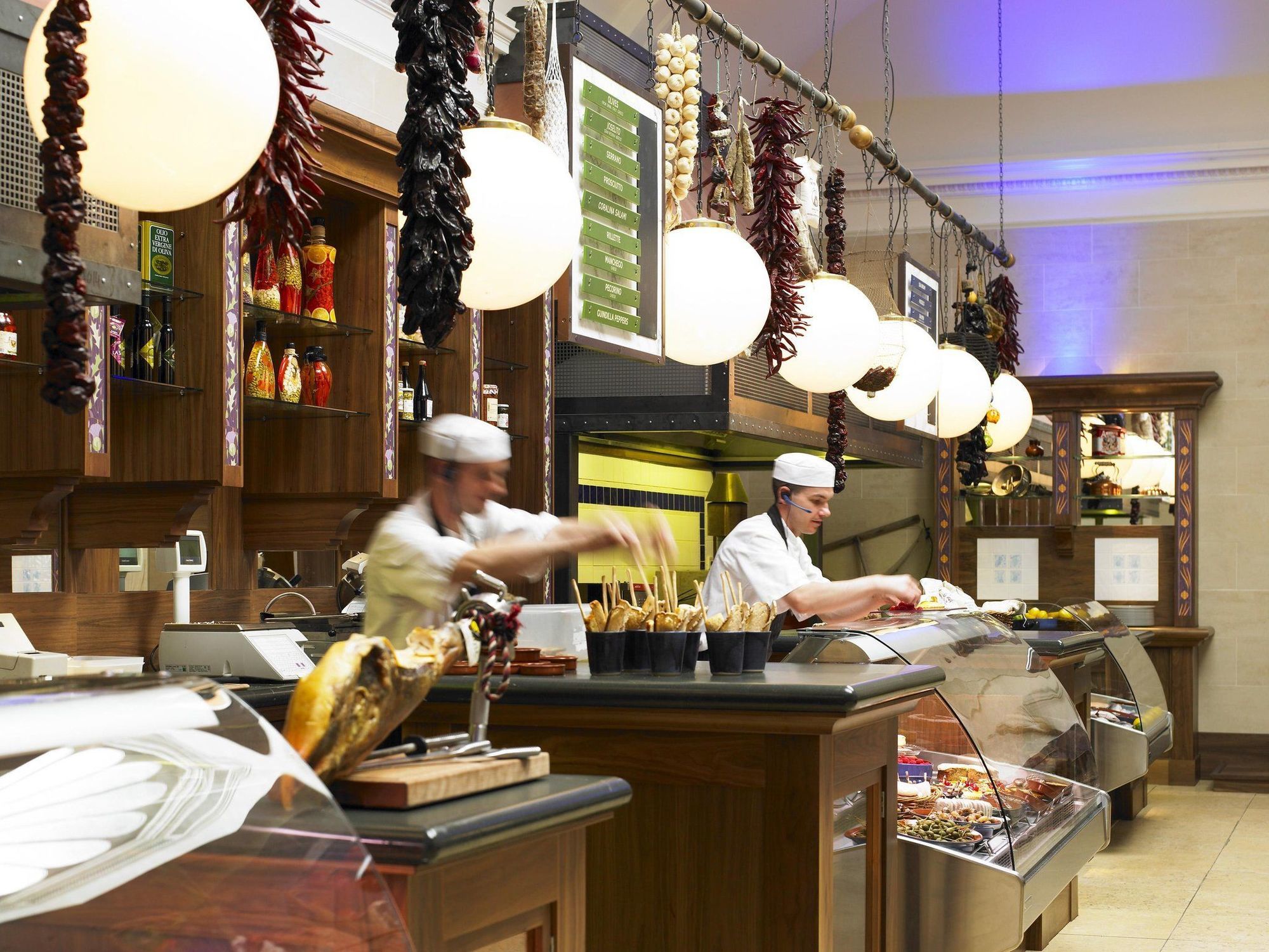 The Gleneagles Hotel Auchterarder Restaurant photo Interior of a typical tapas bar